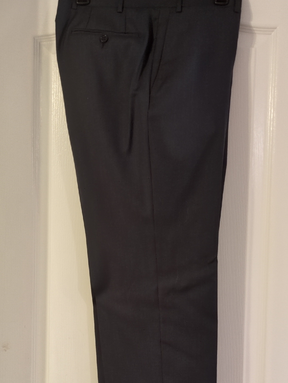 Canali Men's Blue Dress Pants